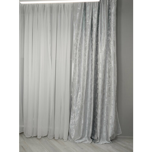 Штора 140х260 тафта жаккард, 