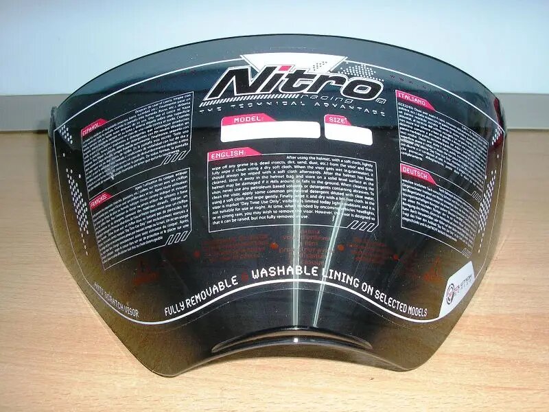 Визор для шлема NITRO MX-630 тонированное