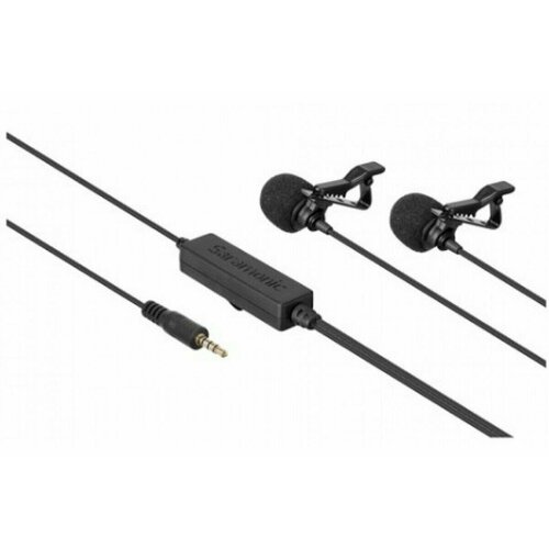 Микрофон петличный Saramonic LavMicro 2M двойной с кабелем 6м разъем 35 мм TRRS 747000₽