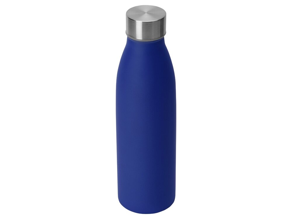 Стальная бутылка для воды "Rely", 650 мл, цвет синий матовый