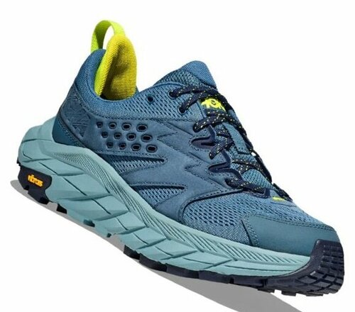 Кроссовки HOKA, полнота D, размер US12.5D/UK12/EU47 1/3/JPN30.5, желтый, синий