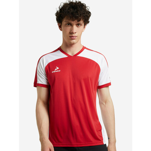 фото Футболка demix, размер 54, красный