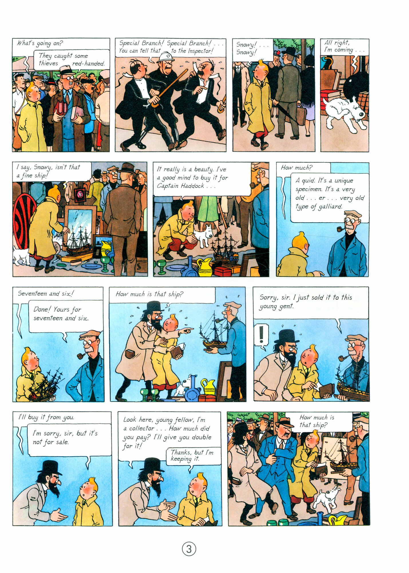 The Secret of the Unicorn (Herge) - фото №3