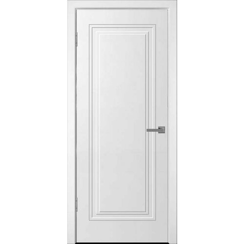 Межкомнатная дверь WanMark Нео-1 / ПГ белая эмаль