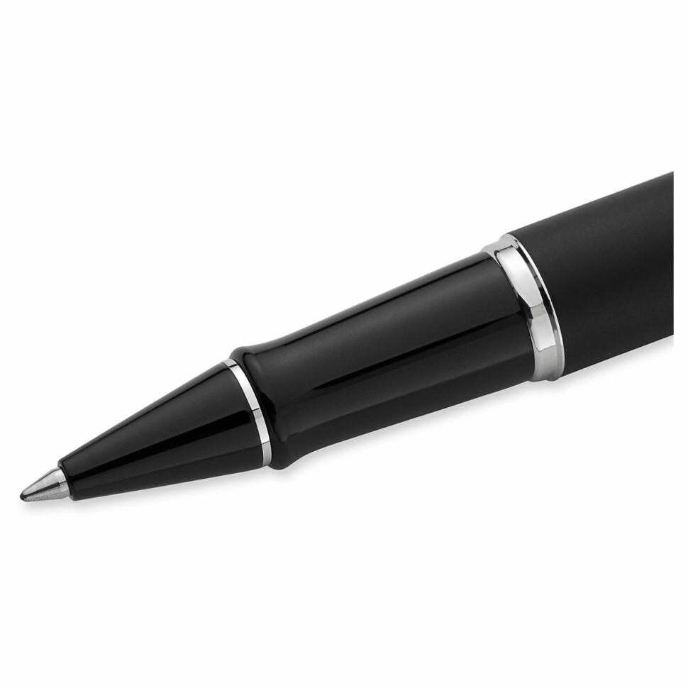 ручка роллер Waterman Expert 3 Matte Black CT - фото №3