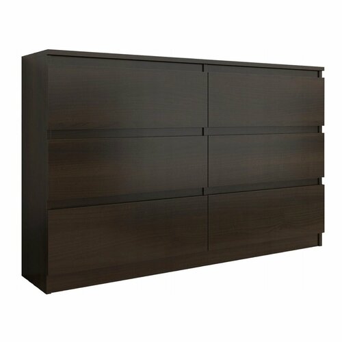 Комод 1200 6 ящ Вена шарик напр 1204х45х77 см Венге 12999₽