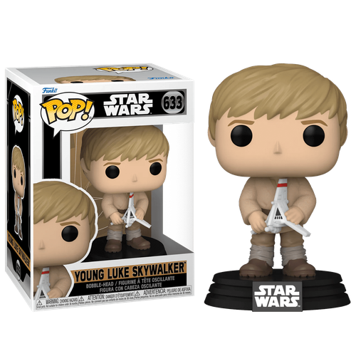 Фигурка Funko POP Young Luke Skywalker из сериала Star Wars: Obi-Wan Kenobi 633 фигурка star wars funko pop obi wan kenobi s2 young luke skywalker 633