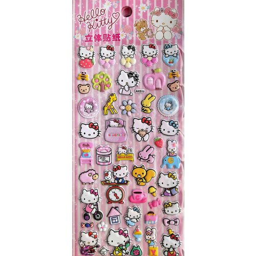 hk 003898 игровой набор hello kitty уютный домик грибочек Наклейки Hello Kitty