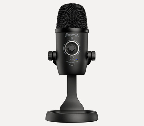 Изображение товара Микрофон Boya BY-CM5 настольный USB, переменная направленность, для компьютера