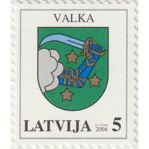 Почтовые марки Латвия 2004г. Гербы Латвии - Валка Гербы MNH