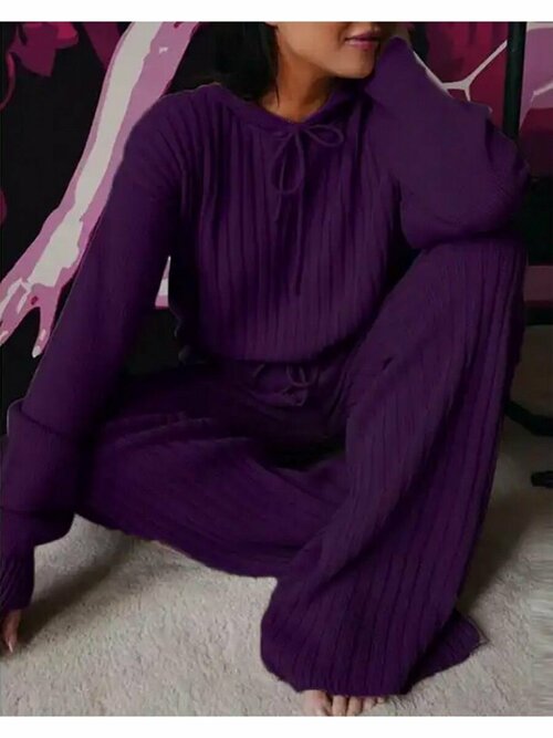 Пижама КрасоткаРЗН, размер 46, фиолетовый