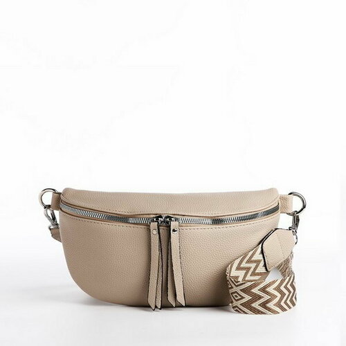фото Сумка кросс-боди сима-ленд, бежевый