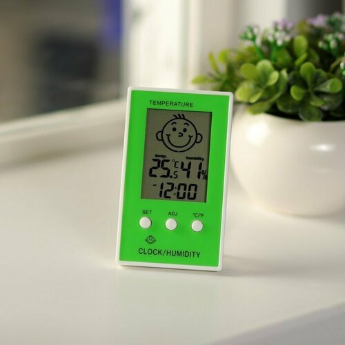 Термометр Luazon LTR-12 электронный указатель влажности часы микс комплект из 3 шт 254400₽