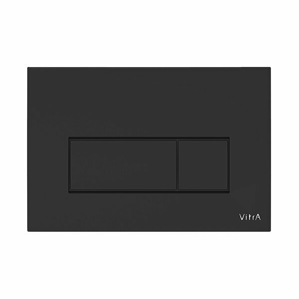 Кнопка смыва VITRA Root Square 740-2311, матовый черный