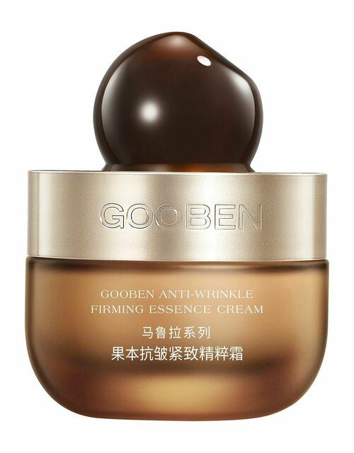 Подтягивающий крем для лица против морщин с маслом марулы / Gooben Anti-Wrinkle Firming Essence Cream