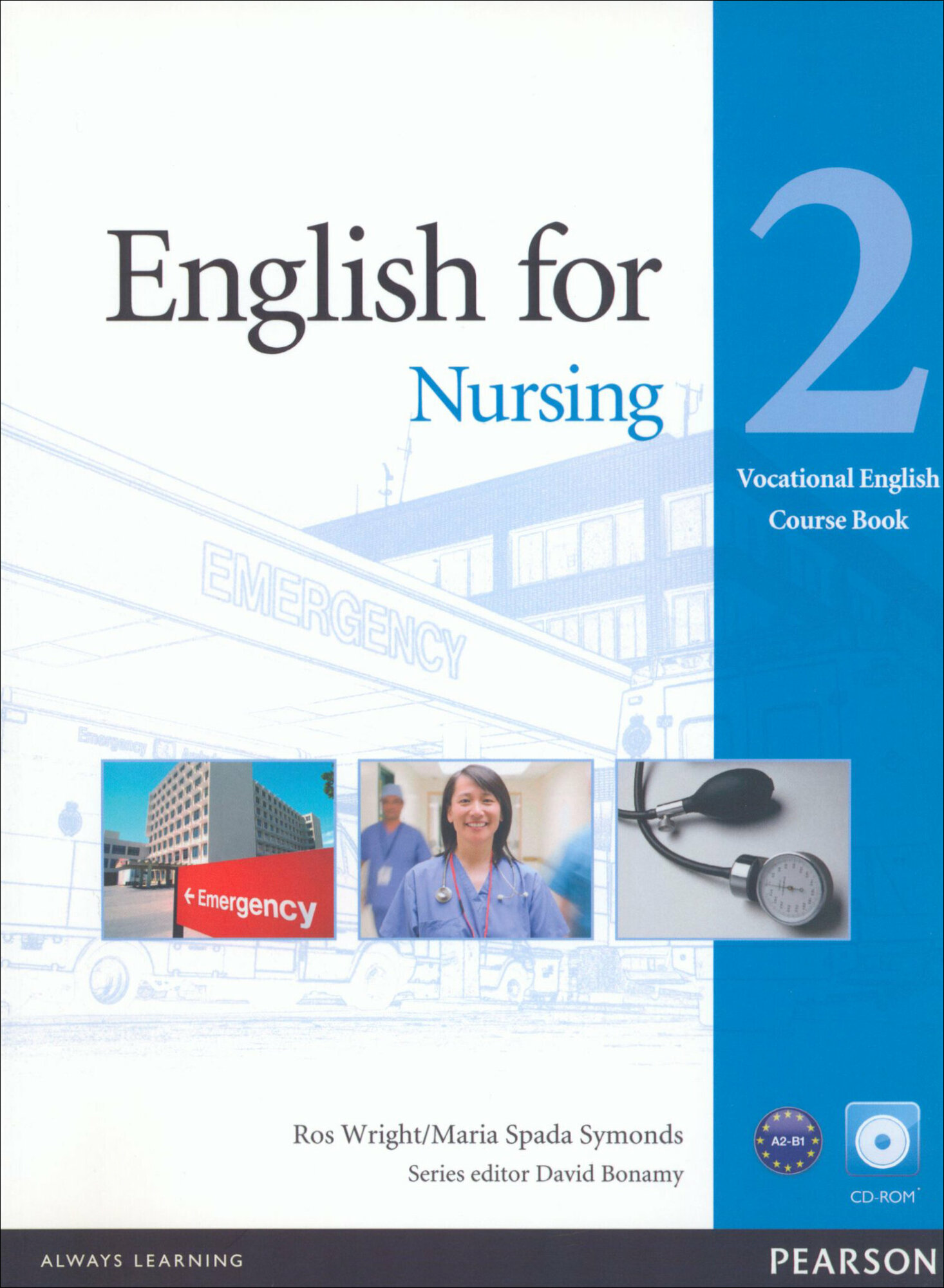 English for Nursing. Level 2. Coursebook (+CD) - фото №1