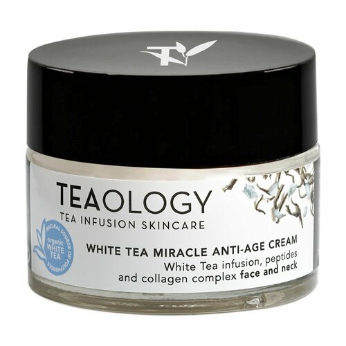 Антивозрастной крем для лица с белым чаем и коллагеном / Teaology White Tea Miracle Anti-Age Cream