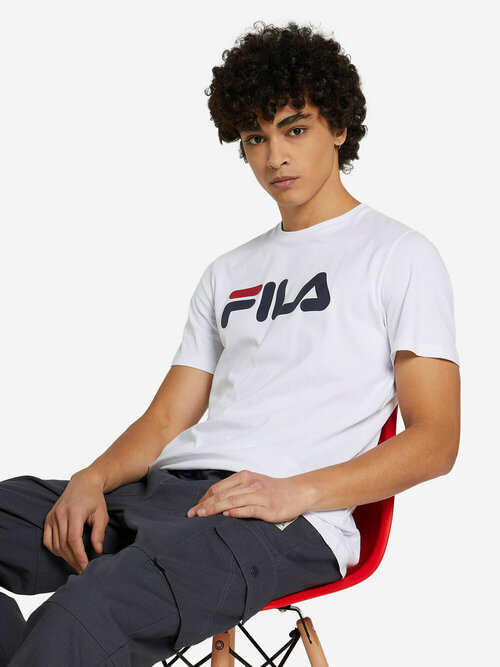 Футболка Fila, размер 54, белый