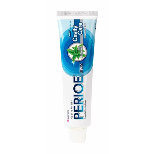 Зубная паста для эффективной профилактики кариеса / Perioe Powerful Fluoride Rush Cavity Care Toothpaste зубная паста perioe cavity care alpha для эффективной профилактики кариеса 160 г