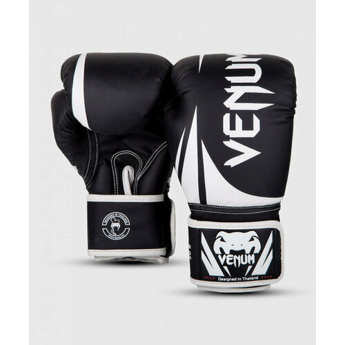 Боксерские перчатки детские Venum Challenger 2.0 8oz черный, белый боксерские перчатки venum challenger 3 0 black red 12 унций