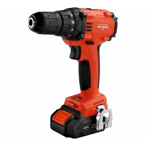 Дрель-шуруповерт аккумуляторная Elitech ДА 108БЛ2 E220103701 648000₽