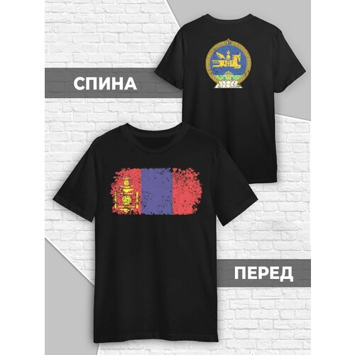 фото Футболка, размер 2xl (52-54), черный printech