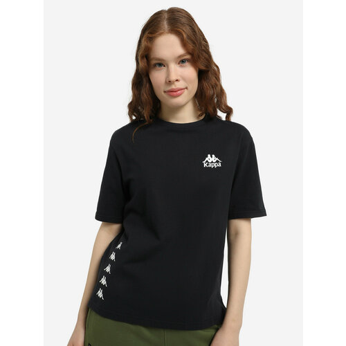 фото Футболка kappa, размер 54-56, черный