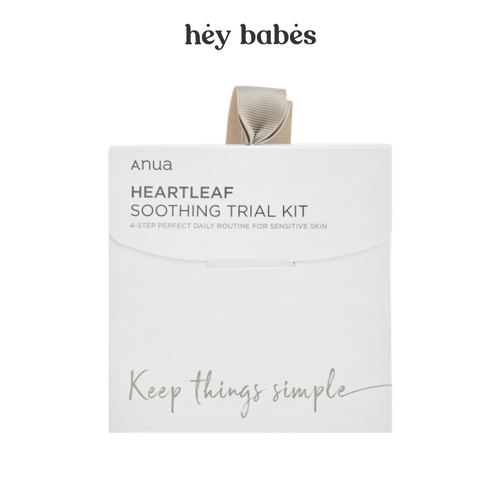 Набор миниатюр для ухода за кожей с экстрактом хауттюйнии ANUA Heartleaf Soothing Trial Kit anua heartleaf 77% clear pad 70 pcs 5 4 fl oz 160 ml