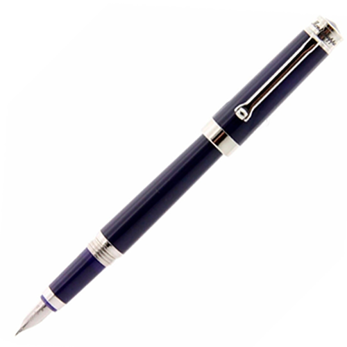 Перьевая ручка Montegrappa Parola Navy Blue M. Артикул PAROLA-D-FP-M ручка перьевая montegrappa parola amr fp f