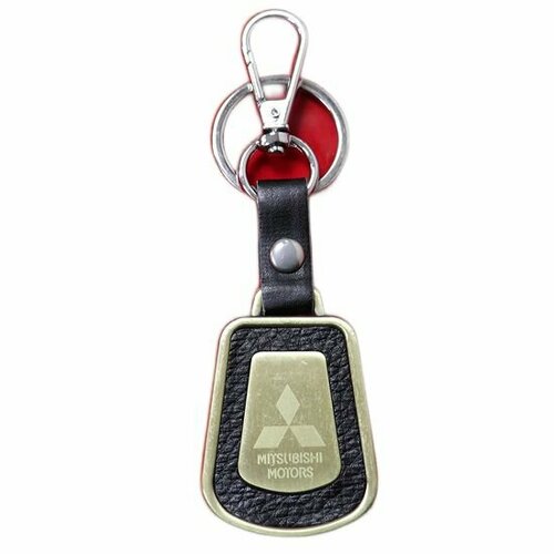 Брелок Crystel Eden, гладкая фактура, коричневый