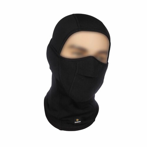 Балаклава Aswery, размер 56, черный шарф maharishi mesh ghostface mask