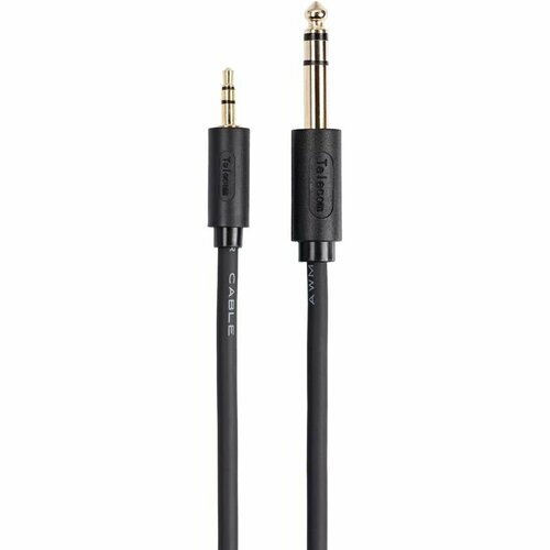 Адаптер-переходник Telecom jack 6.35 mm M/Jack 3.5 mm M (TAV6165-1.5M)