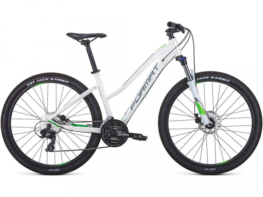 FORMAT Велосипед Формат 7715 2021 (рама M, белый RBKM1M37C010)