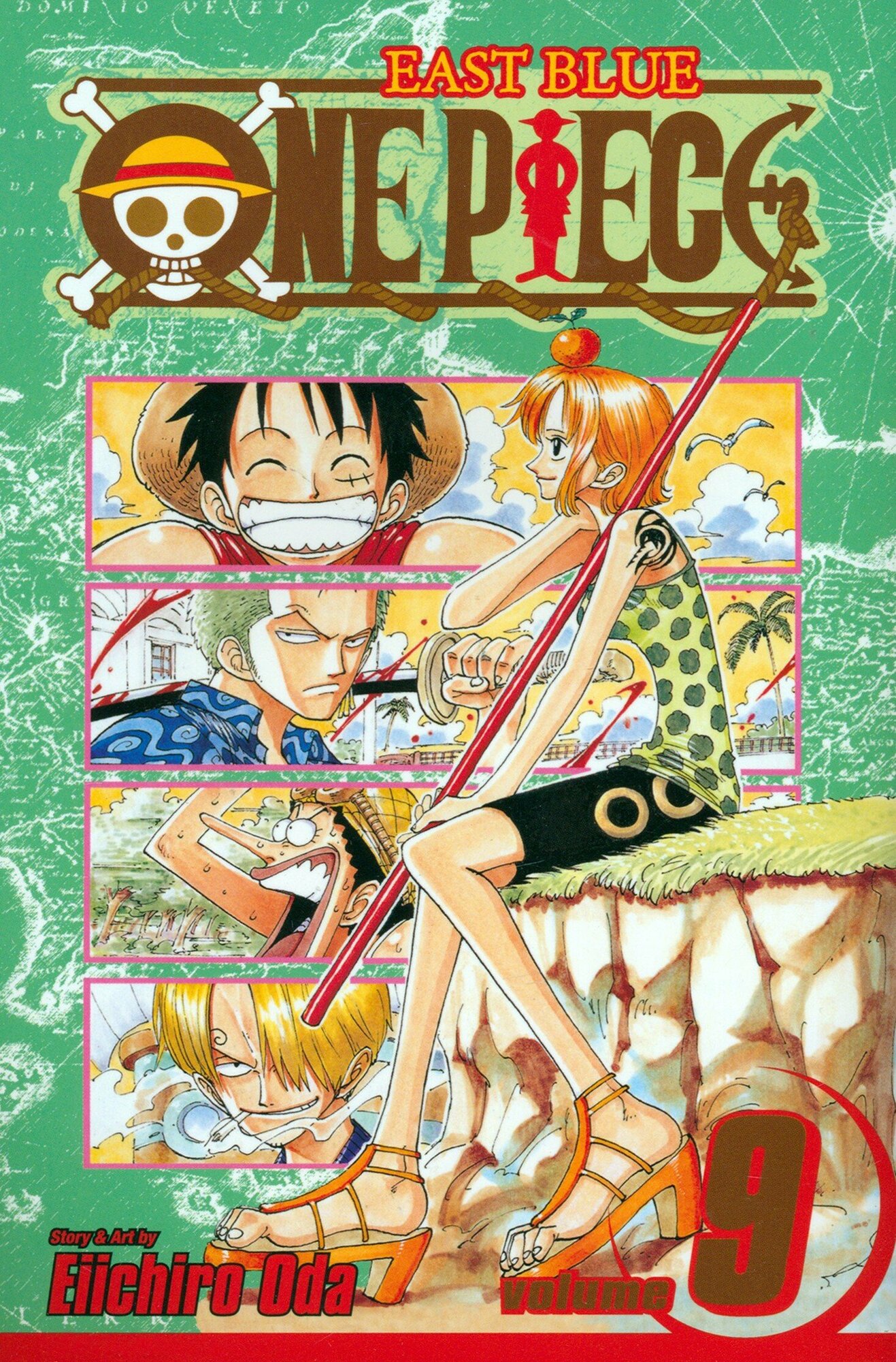 One Piece. Volume 9 / Oda Eiichiro / Книга на Английском / One Piece. Большой куш. Книга 9 / Ода Эйитиро - фото №1