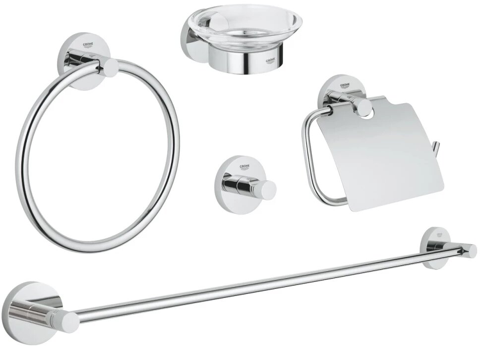 Набор Grohe Essentials 40344001 (5 шт.)