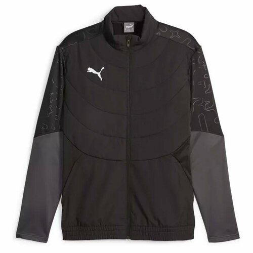 Толстовка спортивная PUMA, размер 3XL, черный теплая спортивная толстовка черный 3xl