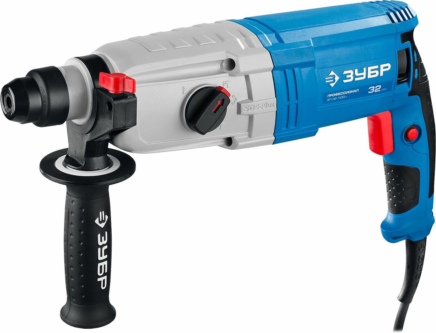 Перфоратор электрический ЗУБР Профессионал ЗП-32-1100 К 1100 Вт