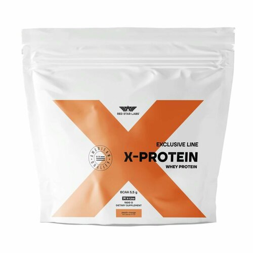 Протеин сывороточный, 1,5 кг, Red Star Labs X-Protein 1500 г