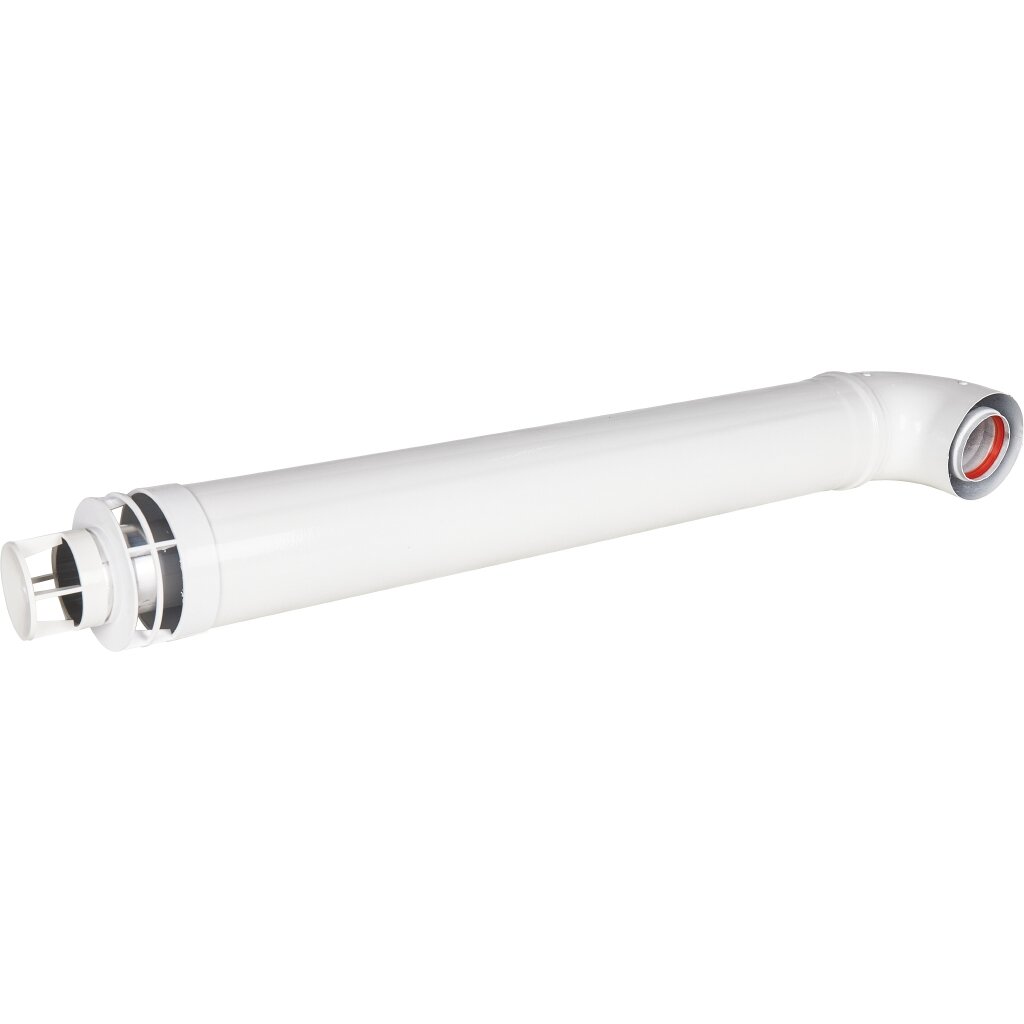 ROMMER RCA-6010-210900 Комплект дымохода стандарт 60/100 - 900мм хомут в комплекте втулка D60 L-50