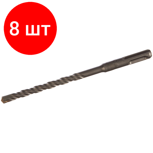 Комплект 8 штук, Бур по бетону СИБРТЕХ SDS-plus 8 x 160mm (70556)