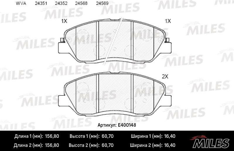 Колодки тормозные дисковые, передние, Hyundai/Kia ENTOURAGE/ Genesis / Grand SANTA F?/ SANTA F? / SORENTO/ ACTYON/ Korando NP nisshinbo NP6030 1шт