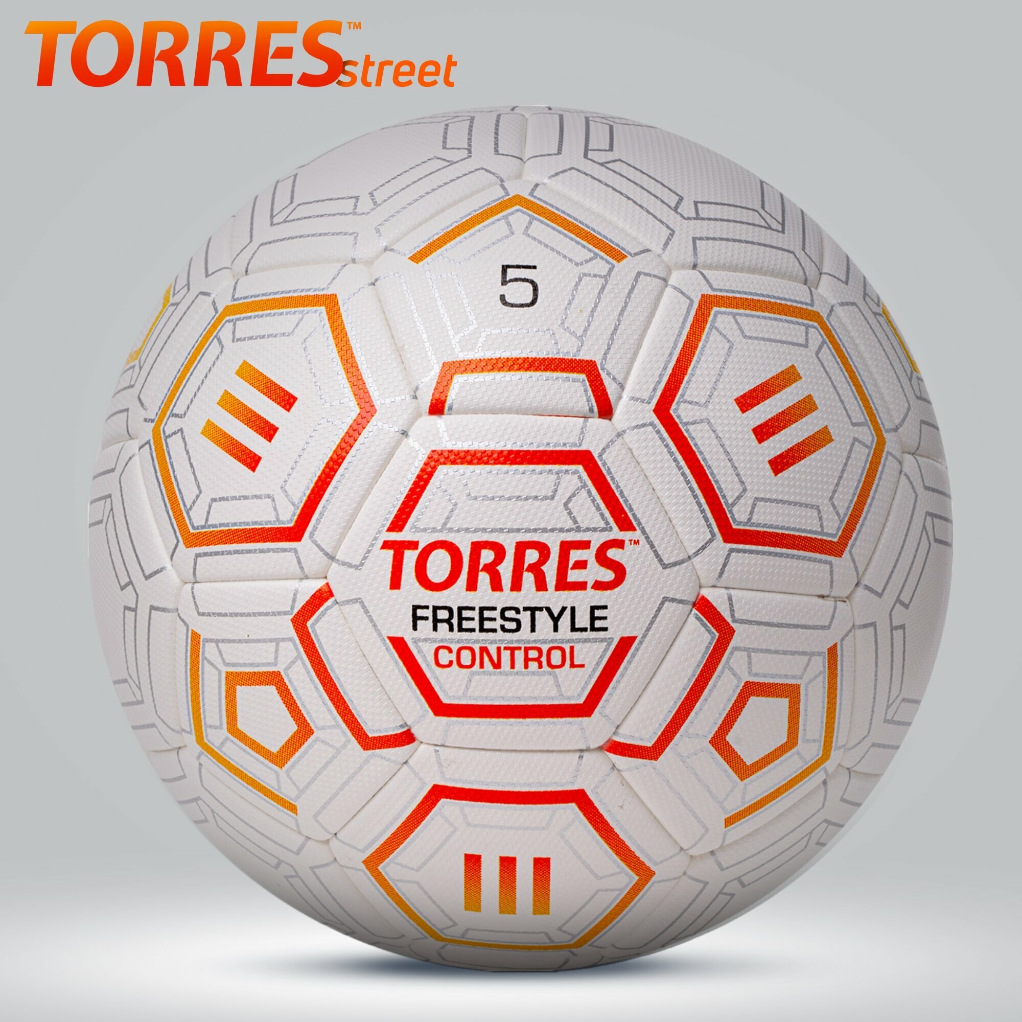 Мяч футбольный TORRES Freestyle Control F3231765, размер 5