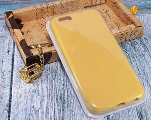 Чехол-накладка для iPhone 6/6S VEGLAS SILICONE CASE NL закрытый желтый (4)