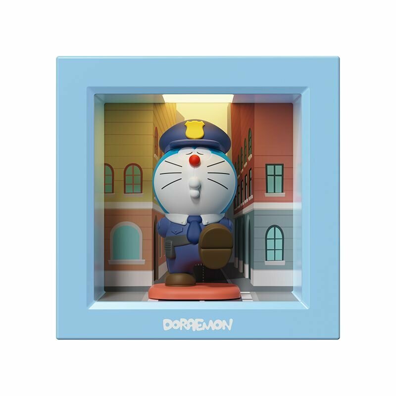 Изображение Декоративный ночник-светильник Xiaomi Rock Doraemon 1973 Дораемон Полицейский