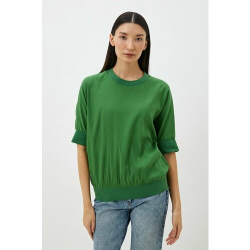 фото Блуза baon, размер 44, зеленый
