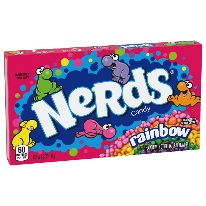 Жевательные Конфеты Nerds Rainbow, микс, 141,7 гр - фотография № 4