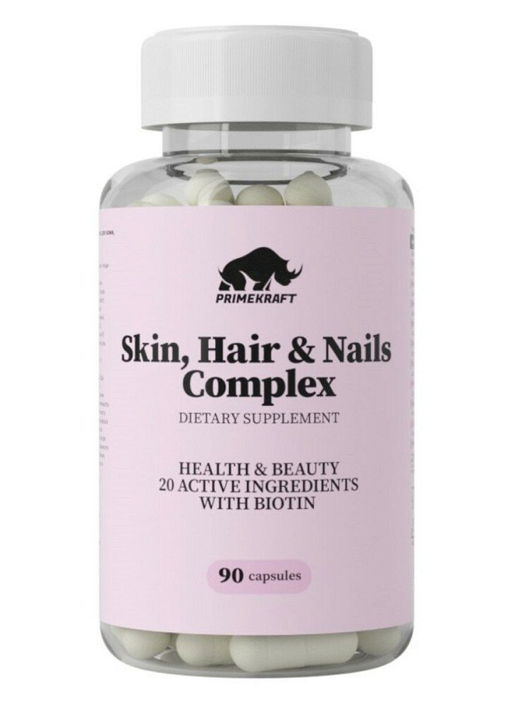 Prime Kraft Skin Нair & Nails Complex, 90 caps (90 капсул)