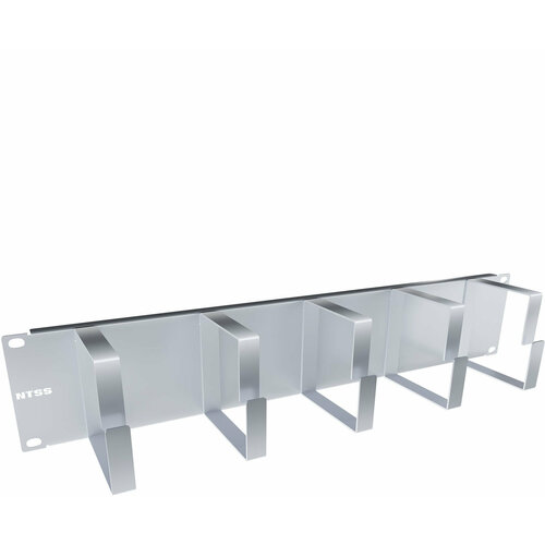 Кабельный органайзер Горизонтальный NTSS NTSS-HORG-2U-585 односторонний кольца 2U шир19 глуб85мм 1130₽