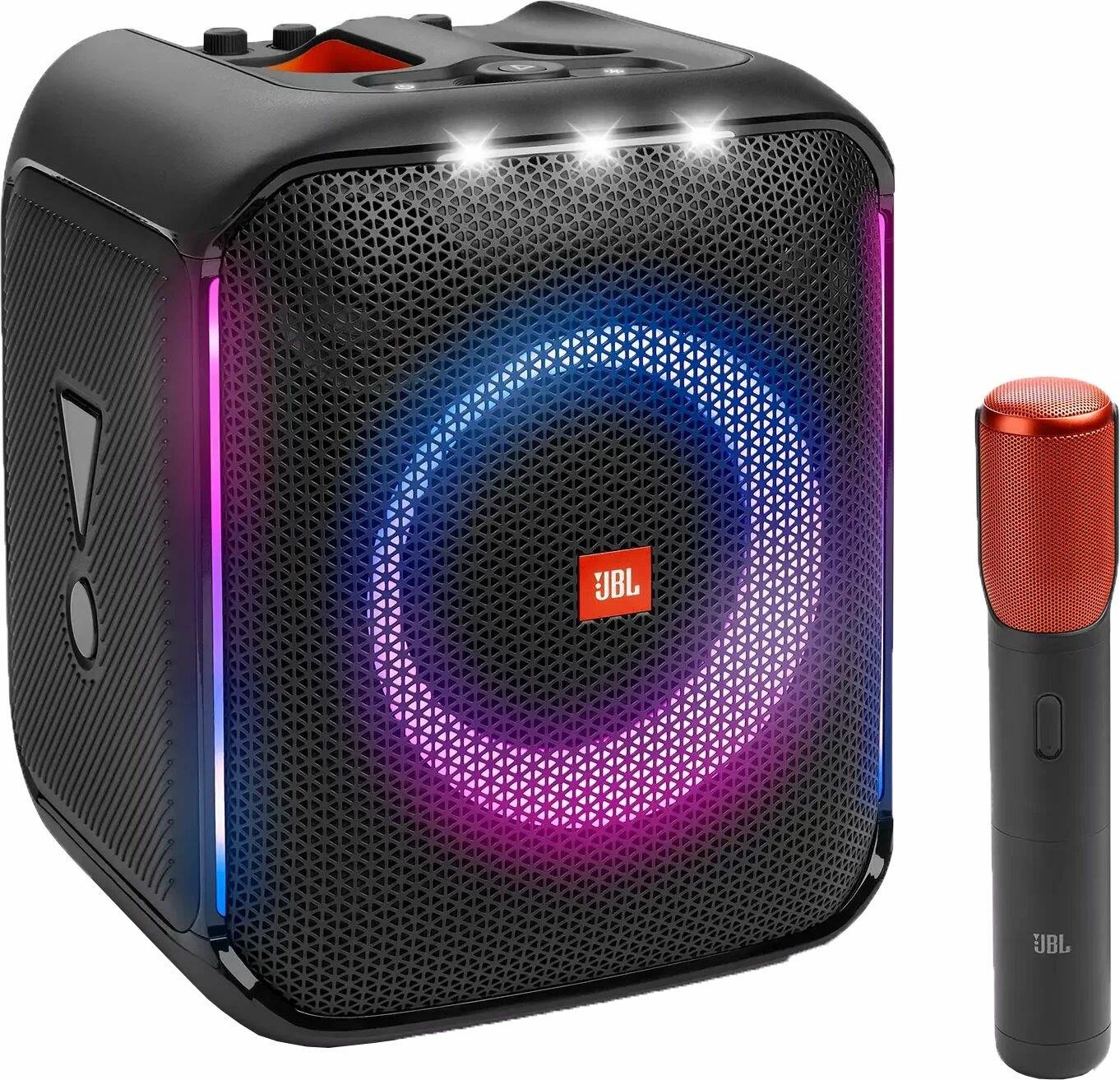 Портативная акустика JBL PartyBox Encore Essential black (с микрофоном)