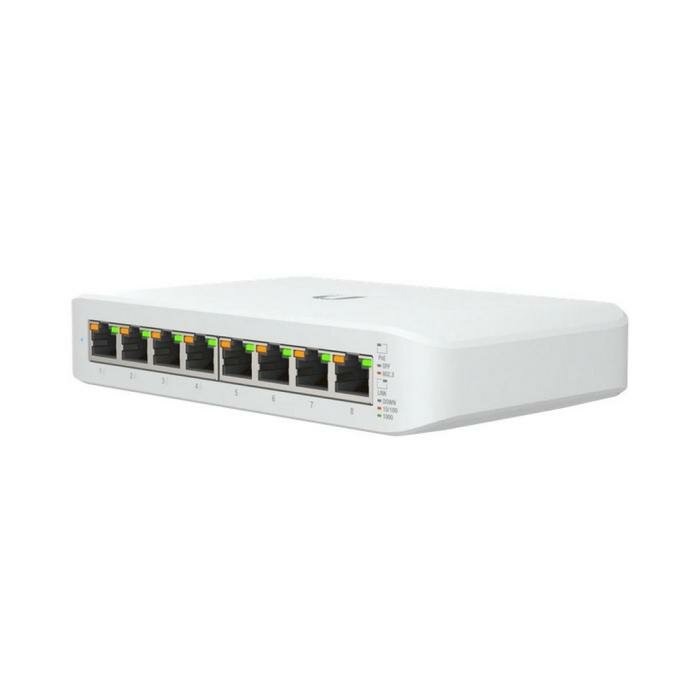 Коммутатор Ubiquiti UniFi Switch Lite 8 PoE |USW-Lite-8-PoE| Ubiquiti PoE-коммутатор, 8х 1G RJ45, раздача 52 Вт |USW-Li